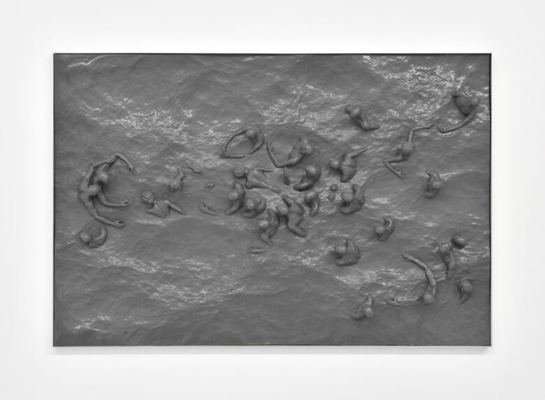 Acrylique / Acrylic 59,5 x 88,5 x 3 cm (23 3/8 x 34 7/8 x 1 1/8 in.)