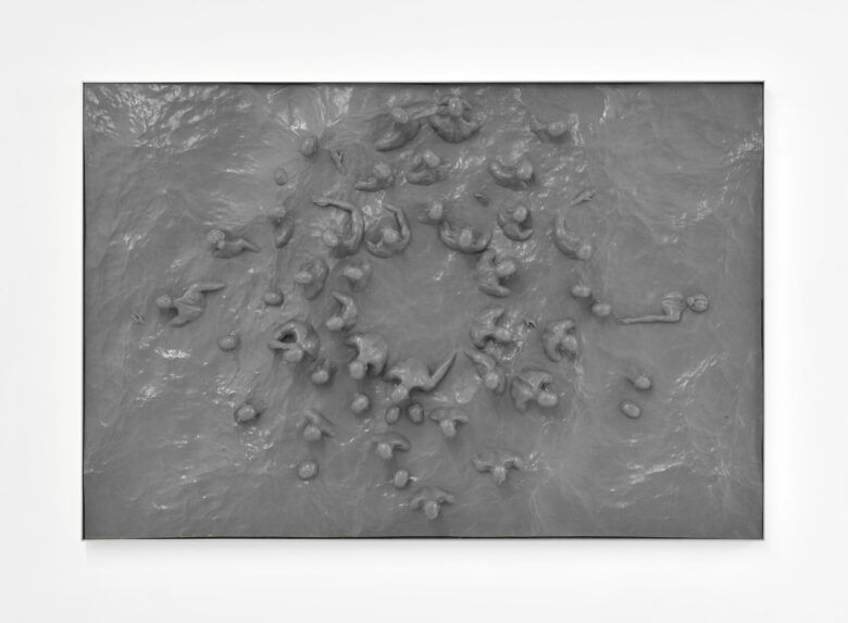 Acrylique / Acrylic 59,5 x 88,5 x 3 cm (23 3/8 x 34 7/8 x 1 1/8 in.)