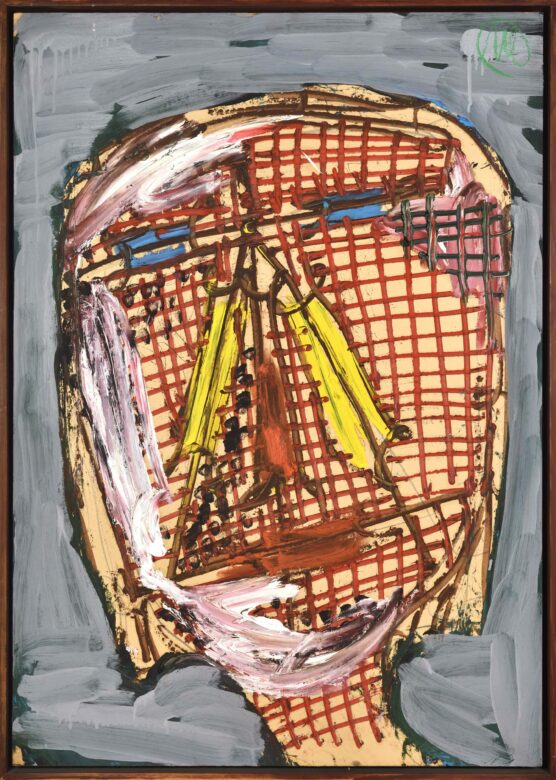 Huile et tempera sur carton / Oil and tempera on cardboard 100 x 70 cm (39 3/8 x 27 1/2 in.) ML 1167/00 Photo : Rebecca Fanuele