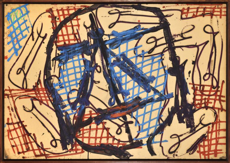 Huile et tempera sur carton / Oil and tempera on cardboard 70 x 100 cm (27 1/2 x 39 3/8 in.) ML 1171/00 Photo : Rebecca Fanuele