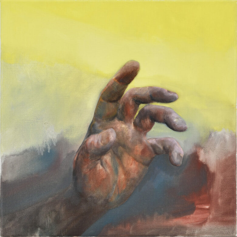 Huile sur toile / Oil on canvas 40 x 40 cm (15 3/4 x 15 3/4 in.)