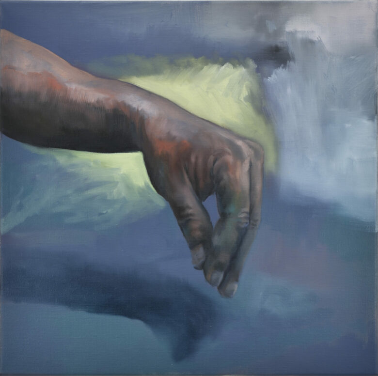 Huile sur toile / Oil on canvas 40 x 40 cm (15 3/4 x 15 3/4 in.)