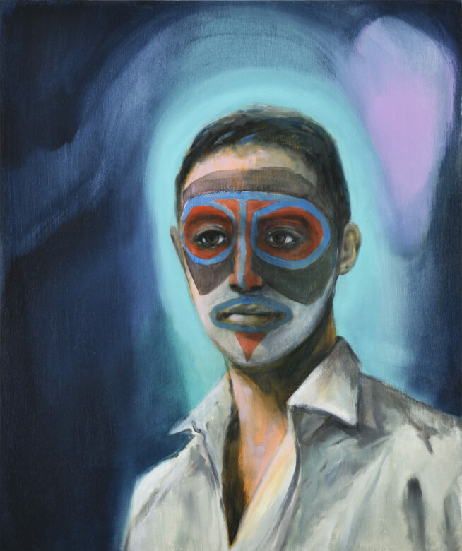 Huile sur toile / Oil on canvas 55 x 46 cm (21 5/8 x 18 1/8 in.) RB189