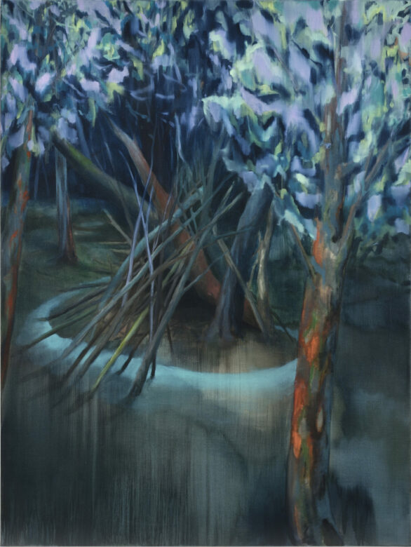 Huile sur toile / Oil on canvas 122 x 92 cm (48 x 36 1/4 in.)