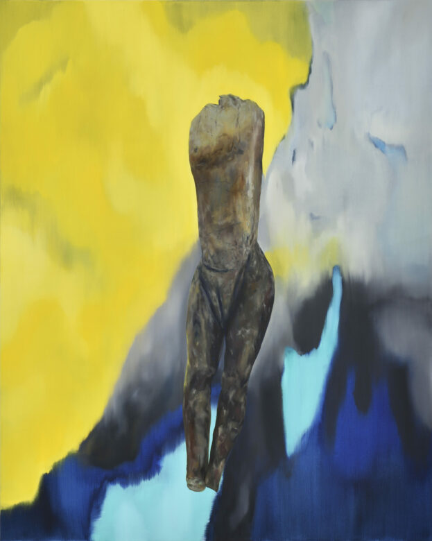 Huile sur toile / Oil on canvas 200 x 160 cm (78 3/4 x 63 in.)