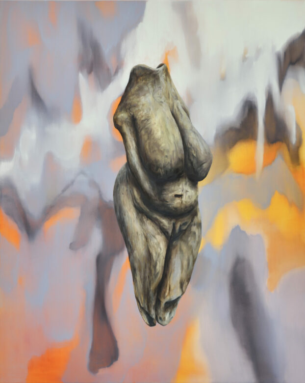 Huile sur toile / Oil on canvas 200 x 160 cm (78 3/4 x 63 in.)