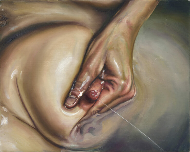 Huile sur bois / Oil on wood 21 x 26,5 cm (8 1/4 x 10 3/8 in.)