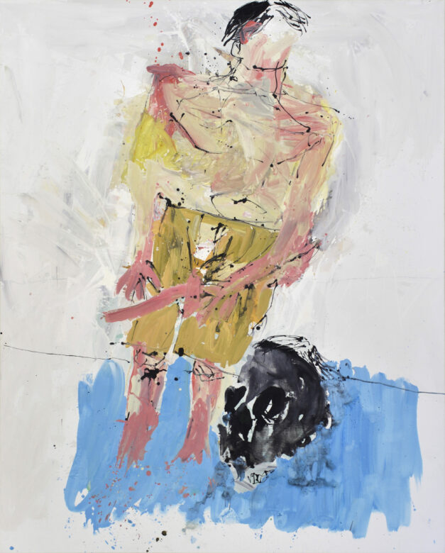 Huile sur toile / Oil on canvas 250 x 200 cm (98 3/8 x 78 3/4 in.) GB/M 2008.06.25/2