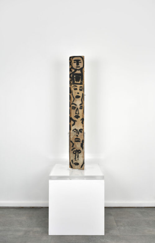 Bois, peinture / Wood, paint 115 x 16,5 x 7 cm (45 1/4 x 6 1/2 x 2 3/4 in.)