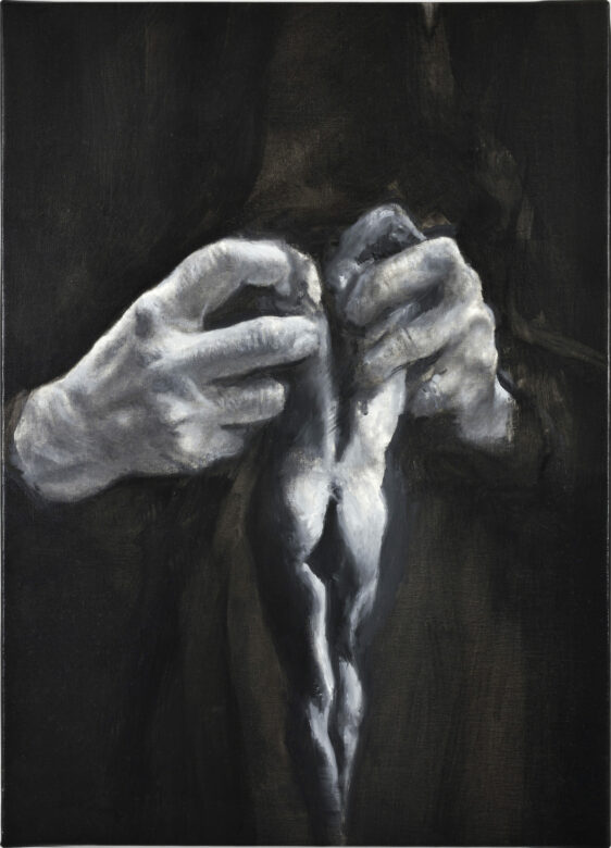 Huile sur toile / Oil on canvas 46 x 33 cm (18 1/8 x 13 in.) Photo : Rebecca Fanuele