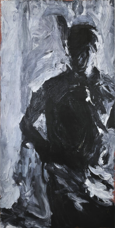 Huile sur toile / Oil on canvas 195 x 97 cm (76 3/4 x 38 1/4 in.)