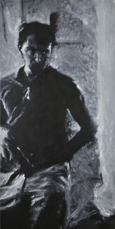 Huile sur toile / Oil on canvas 195 x 97 cm (76 3/4 x 38 1/4 in.)