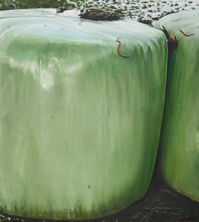 Huile sur toile / Oil on canvas 150 x 135 cm (59 x 53 1/8 in.)