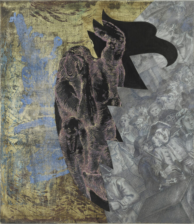 Huile sur toile / Oil on canvas 160 x 140 cm (63 x 55 1/8 in.) JI 1353