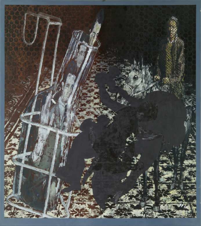 Huile sur toile / Oil on canvas 140 x 125 cm (55 1/8 x 49 1/4 in.) JI 1364/00