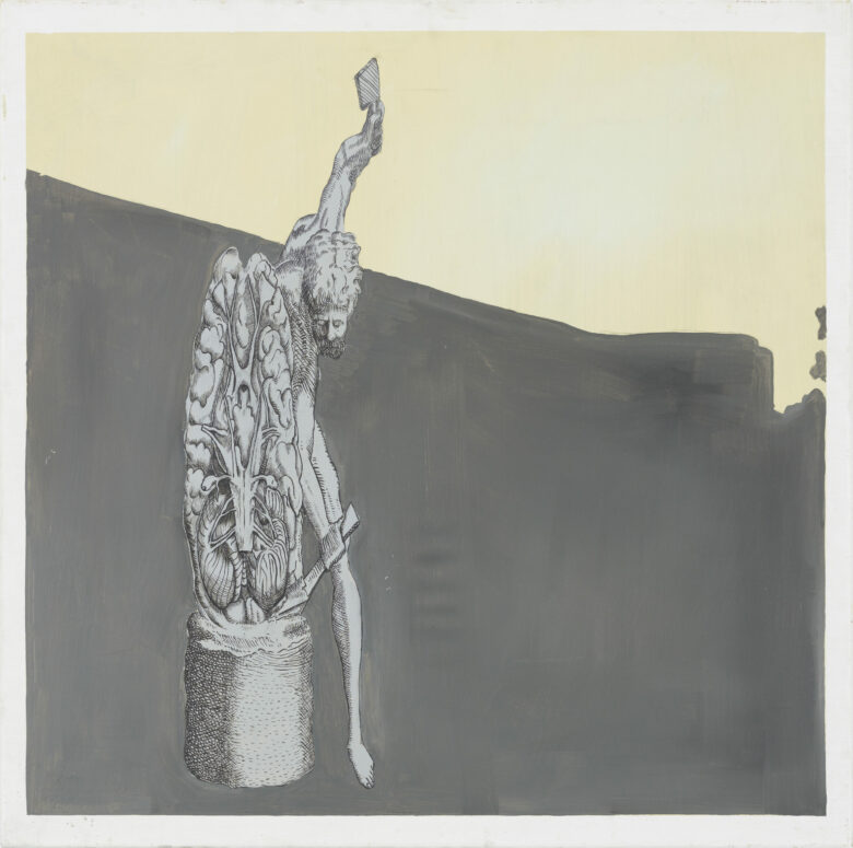 Huile sur toile / Oil on canvas 100 x 100 cm (39 3/8 x 39 3/8 in.) JI 1384