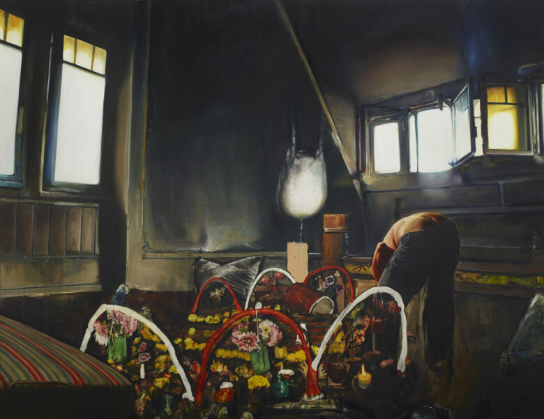 Huile sur toile / Oil on canvas 230 x 300 cm (90 1/2 x 118 1/8 in.)