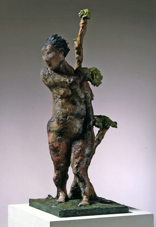 Bronze peint / Painted bronze 75 x 33 x 29 cm (29 1/2 x 13 x 11 3/8 in.) Edition de / of 6 MLP 144/5