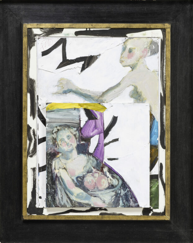 Technique mixte, collage sur bois et sur carton / Mixed media, collage on wood and cardboard 77,5 x 57 cm (30 1/2 x 22 1/2 in.) ML 2235/00