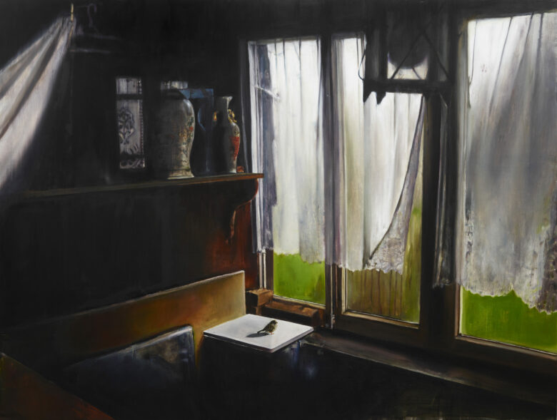 Huile sur toile / Oil on canvas 230 x 300 cm (90 1/2 x 118 1/8 in.)