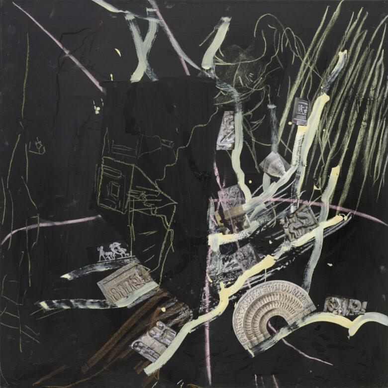 Technique mixte sur masonite / Mixed media on masonite 122 x 122 cm (48 x 48 in.) PK 1560/00