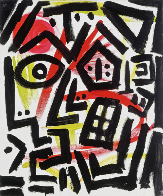 Huile sur toile / Oil on canvas 120 x 100 cm (47 1/4 x 39 3/8 in.) RP 781/00