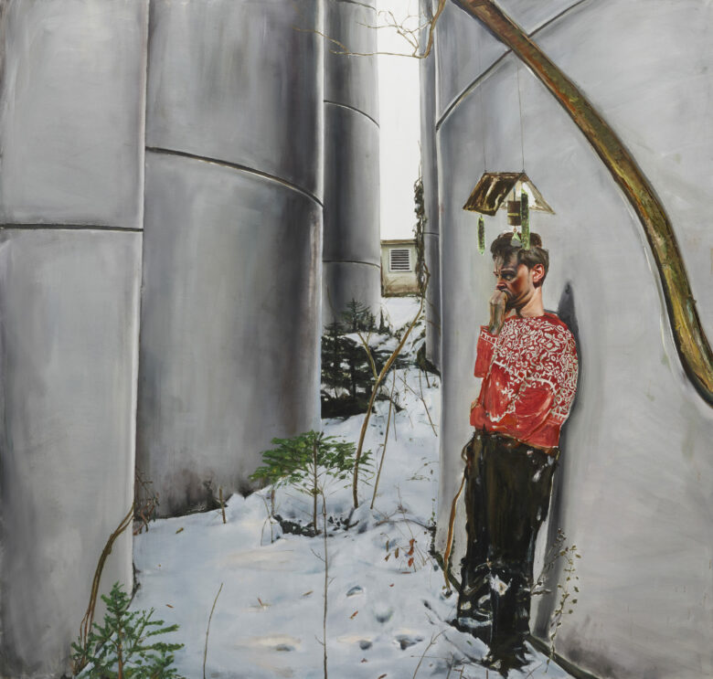 Huile sur toile / Oil on canvas 230 x 240 cm (90 1/2 x 94 1/2 in.)