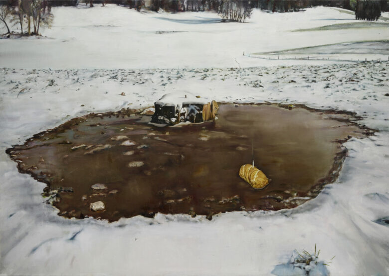 Huile sur toile / Oil on canvas 210 x 300 cm (82 5/8 x 118 1/8 in.)