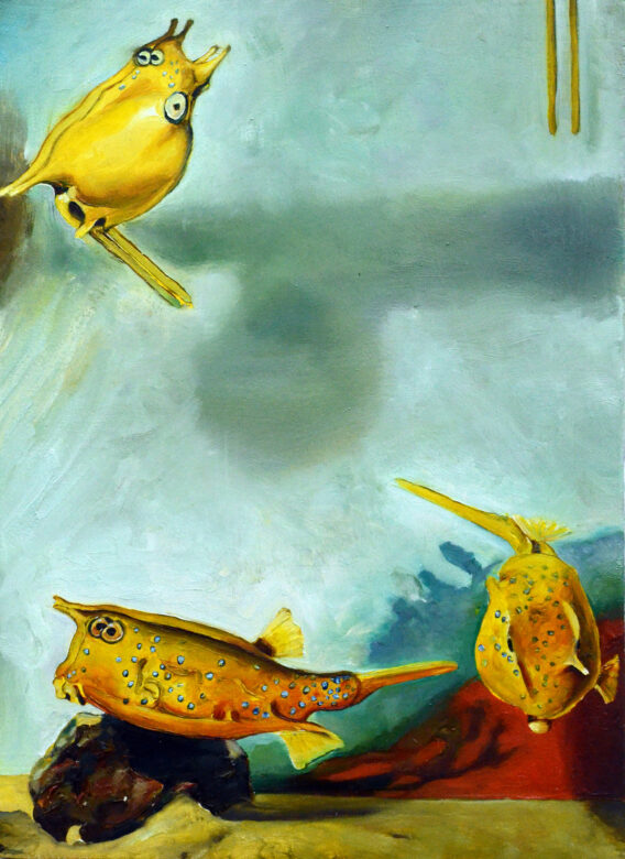 Huile sur bois / Oil on wood 28 x 20 cm (11 x 7 7/8 in.)