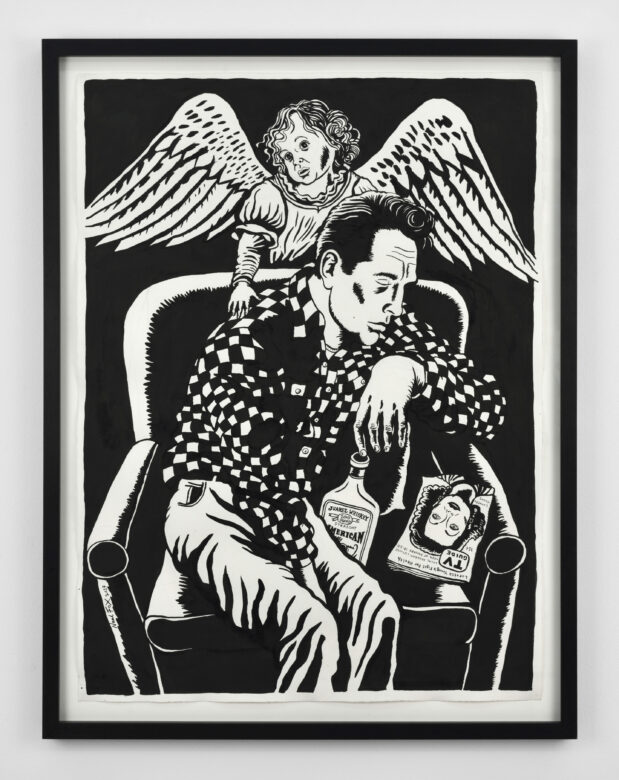 Encre de Chine sur papier / Indian ink on paper 77 x 57 cm (30 3/8 x 22 1/2 in.)