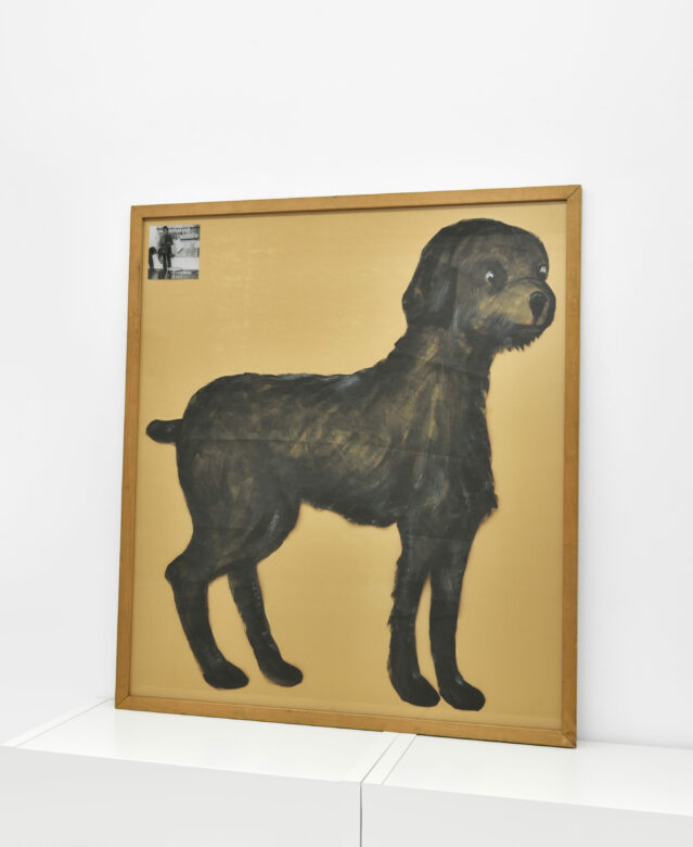 Gouache sur papier et photographie / Gouache on paper and photograph 117 x 104,5 cm (46 1/8 x 41 1/8 in.) JI 296/F