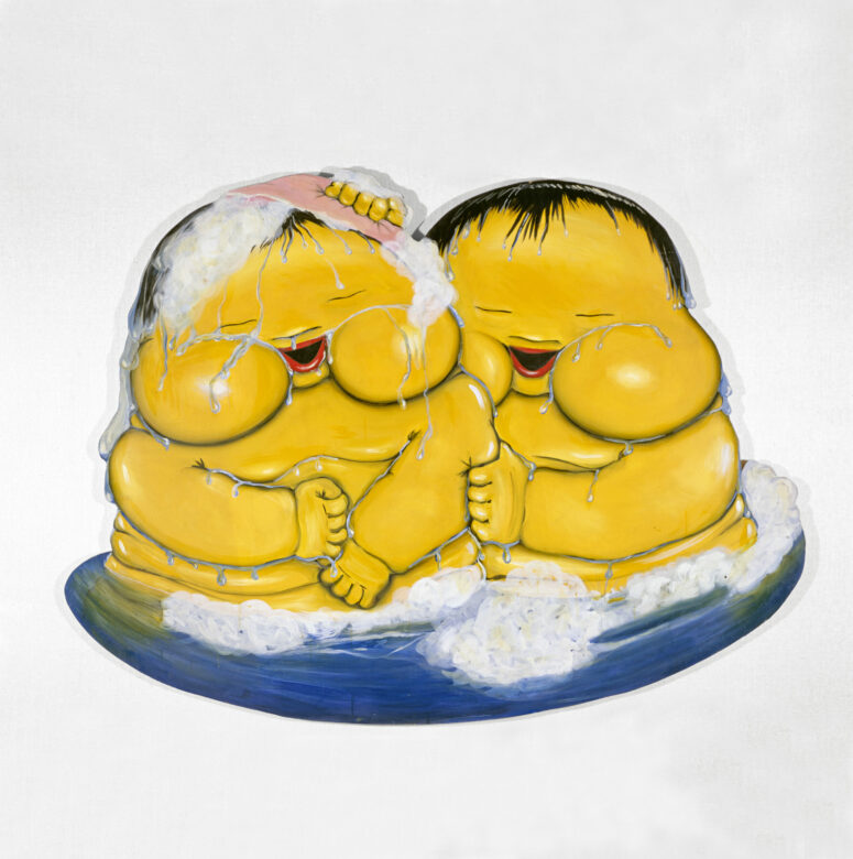 Peinture sur bois / Dispersion on press board 170 x 231 cm (66 7/8 x 91 in.) JI 292/C