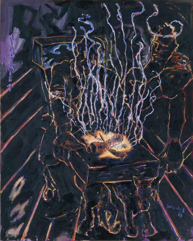 Huile sur toile / Oil on canvas 250 x 200 cm (98 3/8 x 78 3/4 in.) JI 529/00