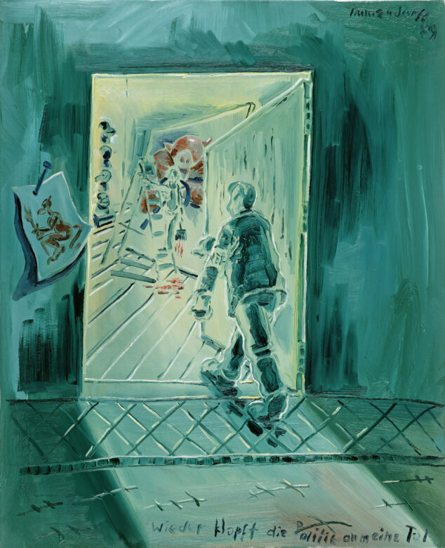 Huile sur toile / Oil on canvas 100 x 80 cm (39 3/8 x 31 1/2 in.) JI 670/00