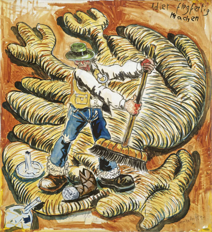 Huile sur toile / Oil on canvas 55 x 60 cm (21 5/8 x 23 5/8 in.) JI 790/00