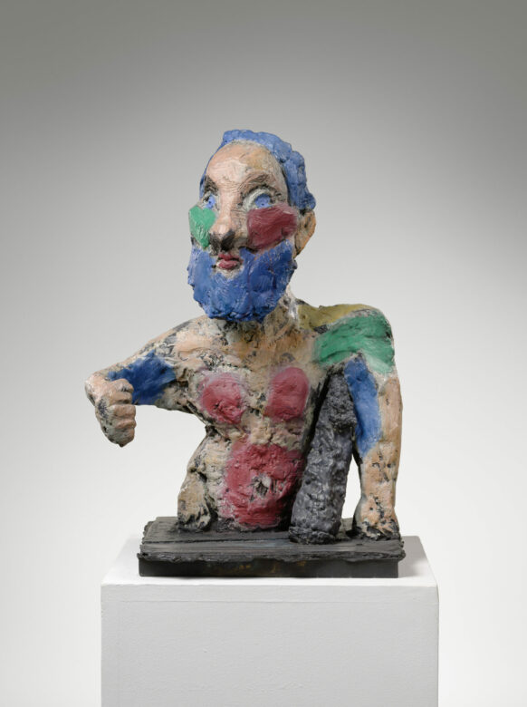 Bronze peint / Painted bronze 50 x 32 x 21 cm (19 5/8 x 12 5/8 x 8 1/4 in.) Edition de / of 6 + 1 AP MLP 237/1