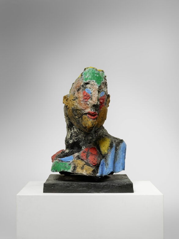 Bronze peint / Painted bronze 72 x 50 x 50 cm (28 3/8 x 19 5/8 x 19 5/8 in.) Edition de / of 6 + 1 AP MLP 246/1