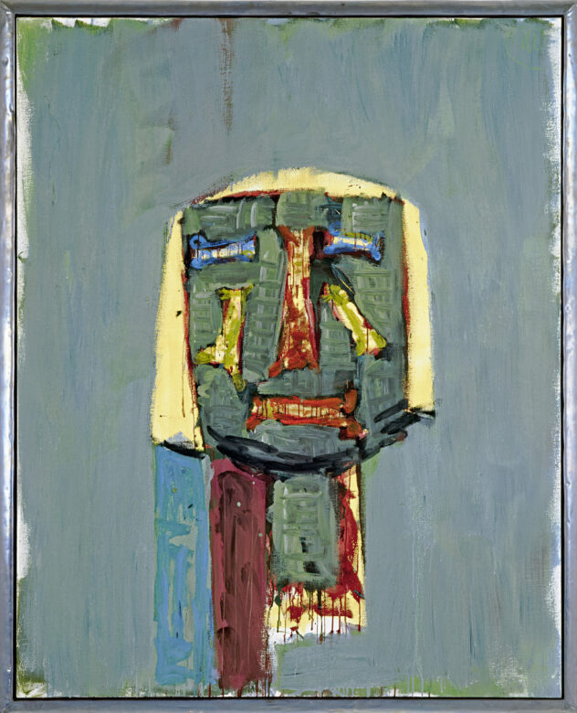 Tempera, huile sur toile / Tempera, oil on canvas 162 x 130 cm (63 3/4 x 51 1/8 in.) ML 1087/00