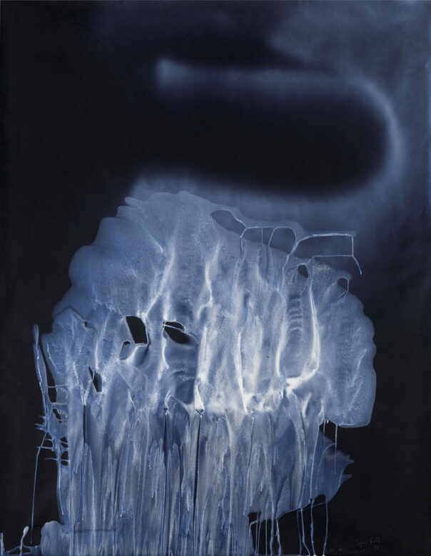 Couleur d’interférence sur papier / Interference color on paper 200 x 150 cm (78 3/4 x 59 in.) POZ 434/00