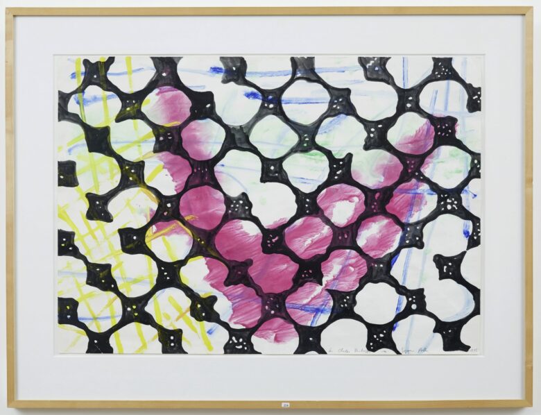 Technique mixte sur carton / Mixed media on cardboard 69,5 x 99 cm (27 3/8 x 39 in.) POZ 507/00