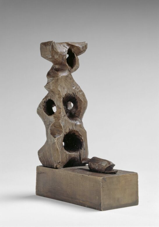 Bronze patiné / Patinated bronze 23 x 7 x 16 cm (9 x 2 3/4 x 6 1/4 in.) Ed 5/6 RPP 118/5