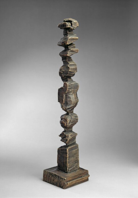 Bronze patiné / Patinated bronze 66,5 x 13 x 14 cm (26 1/8 x 5 1/8 x 5 1/2 in.) Ed 6/6