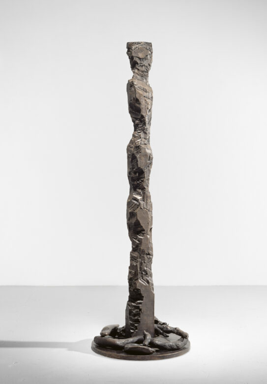 Bronze 185 x 65 x 62 cm (72 7/8 x 25 5/8 x 24 3/8 in.) Edition de / of 6