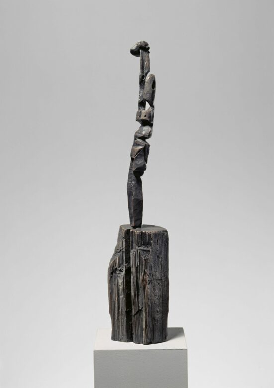 Bronze patiné / Patinated bronze 66 x 12 x 12 cm (26 x 4 3/4 x 4 3/4 in.) Ed 6/6 RPP 147/6