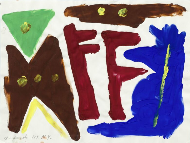 Gouache sur papier / Gouache on paper 36 x 48,5 cm (14 1/8 x 19 1/8 in.) RPZ 2436/00