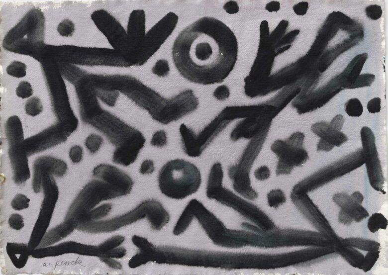 Gouache sur papier / Gouache on paper 55 x 76 cm (21 5/8 x 29 7/8 in.) RPZ 4667/00