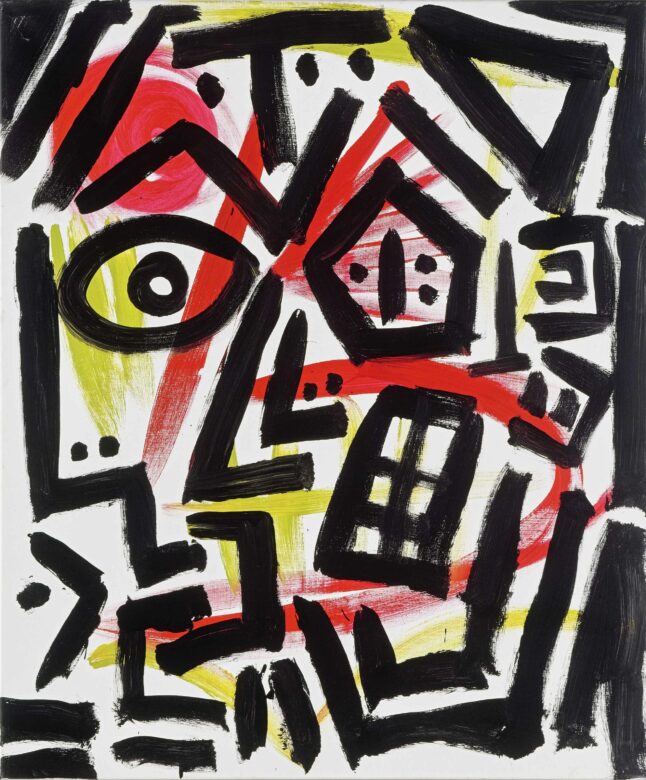 Huile sur la toile / Oil on canvas 120 x 100 cm (47 1/4 x 39 3/8 in.) RP 781/00