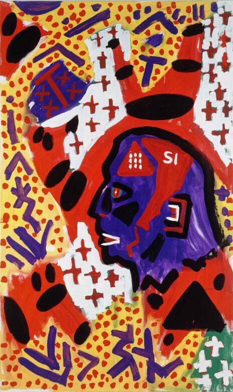 Huile sur la toile 200 x 120 cm (78 3/4 x 47 1/4 in.) RP 793/00