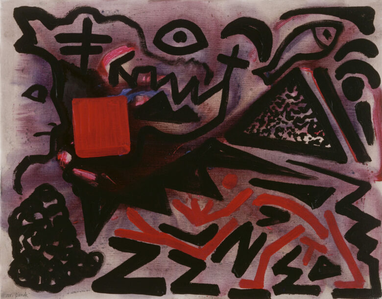 Acrylique sur toile / Acrylic on canvas 70 x 90 cm (27 1/2 x 35 3/8 in.) RP 1030/00