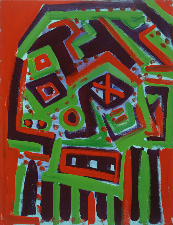 Acrylique sur toile / Acrylic on canvas 130 x 100 cm (51 1/8 x 39 3/8 in.) RP 617/00